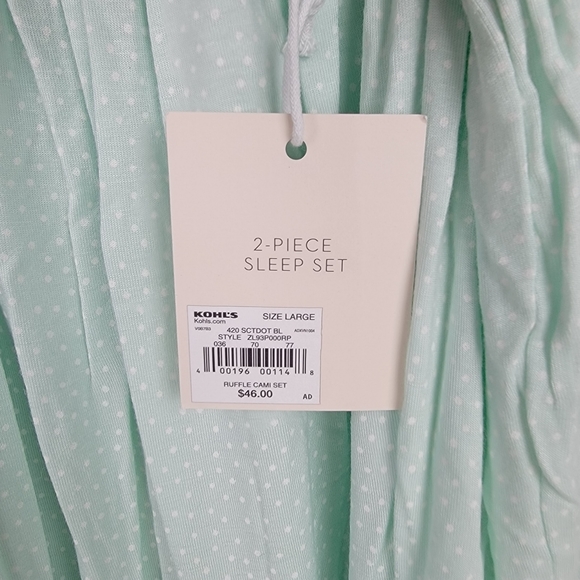 LC Lauren Conrad 2 Piece Pajama Set - Picture 8 of 11